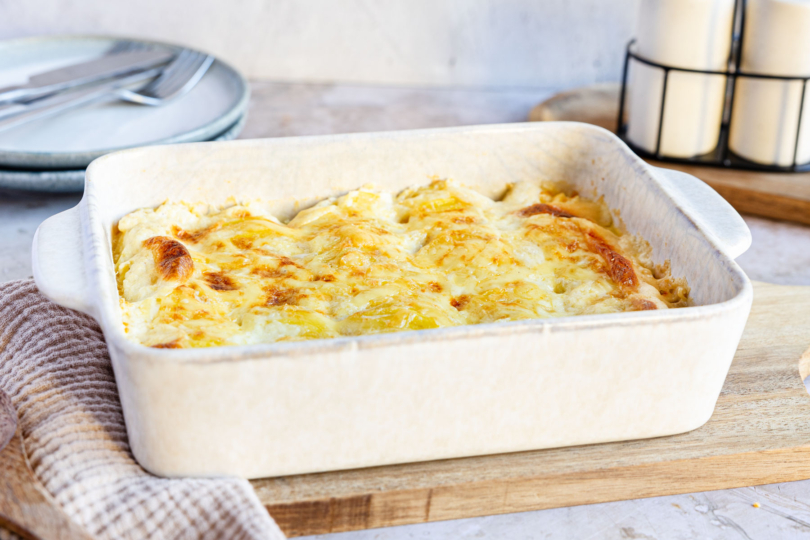 Kartoffelgratin frisch zubereitet