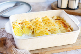 Kartoffelgratin Anschnitt