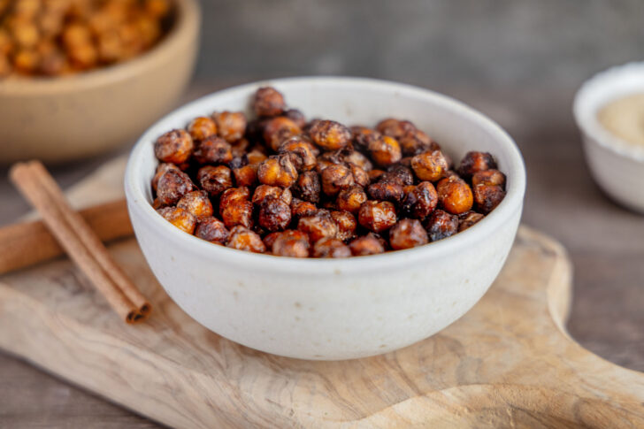 süße Kichererbsen aus dem Airfryer