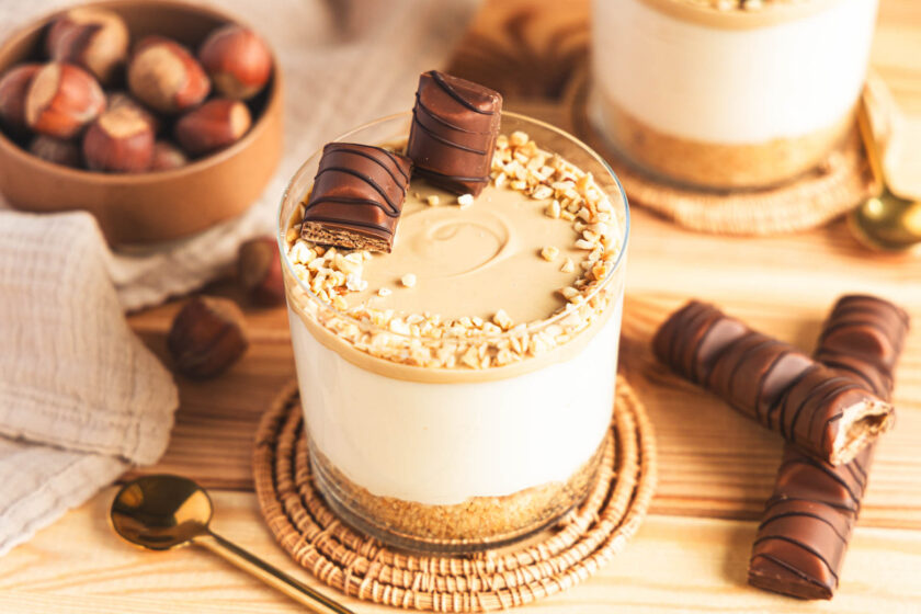 Kinder-Bueno-Dessert im Glas