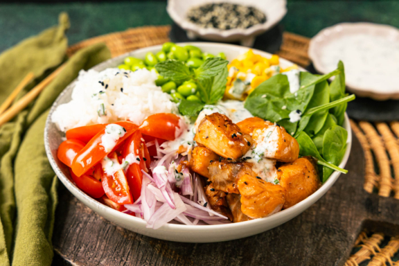 Lachs Bowl