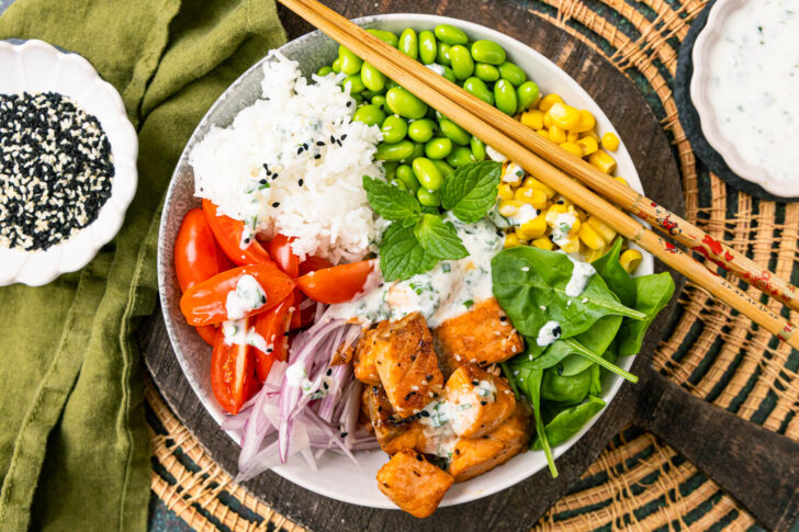 Lachs Bowl