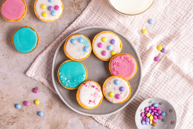 Mini Amerikaner: bunte Varianten