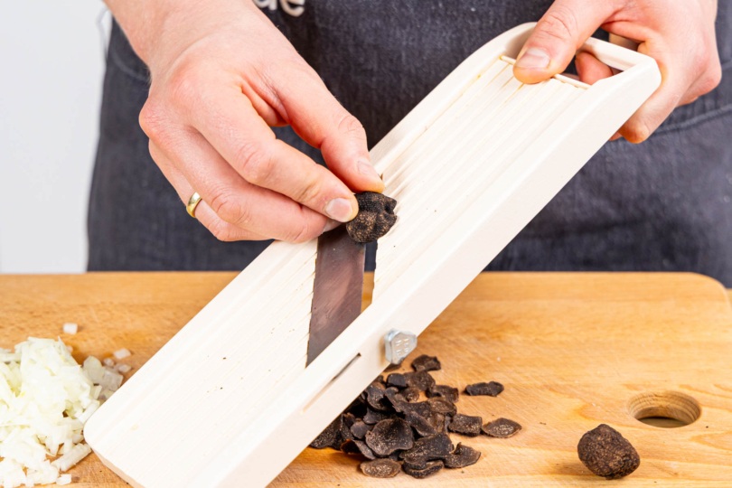 Trüffel dünn hobeln