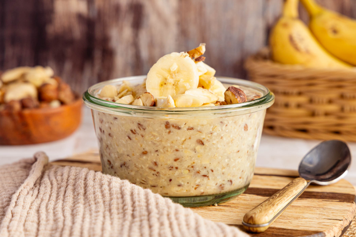 Overnight Oats mit Banane