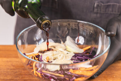 Balsamico dazugeben