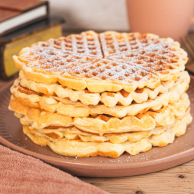 Quarkwaffeln ohne Butter