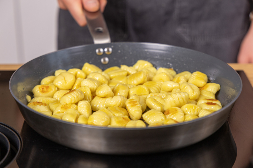 Gnocchi anbraten