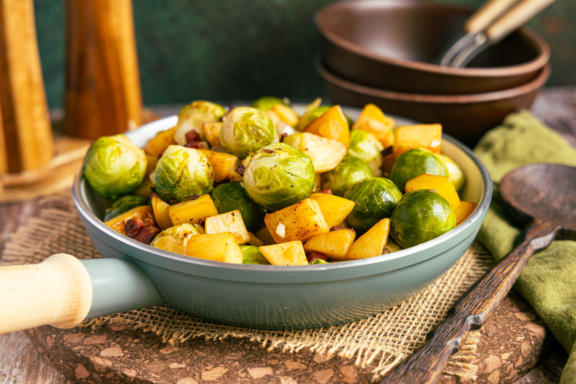 Rosenkohl Kartoffel Pfanne