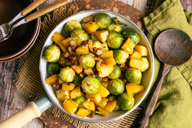 Rosenkohl Kartoffel Pfanne