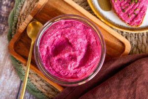Rote Bete Frischkäse Dip