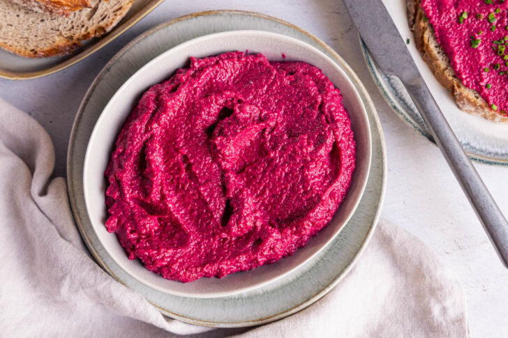 Rote Bete Meerrettich Aufstrich