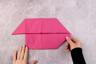 Flügel Servietten Windrad falten