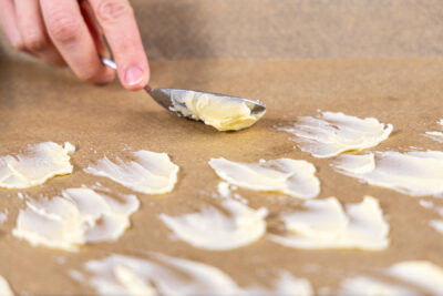 Butter verstreichen