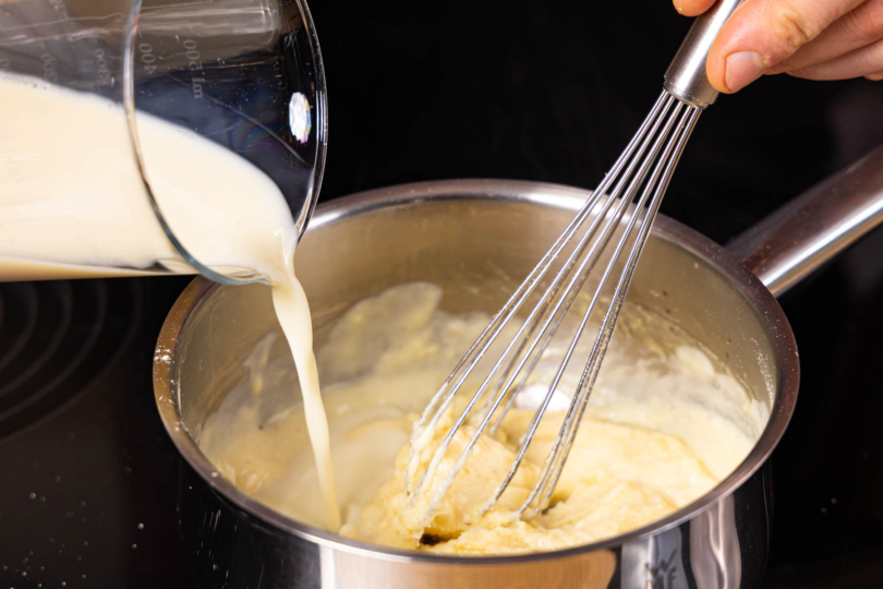 vegane Bechamelsoße zubereiten