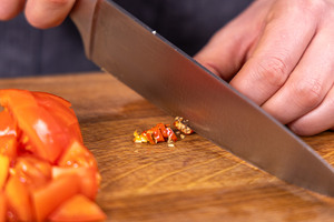 Chili schneiden