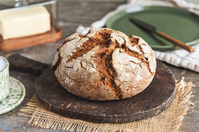Bauernbrot mit Sauerteig