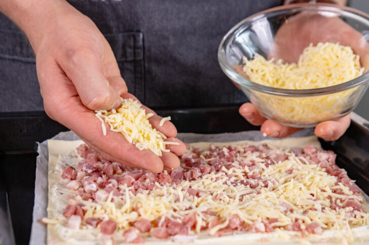 Gouda hinzugeben