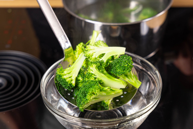 Brokkoli blanchieren