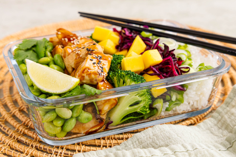 Chicken Bowl Teriyaki als Meal Prep