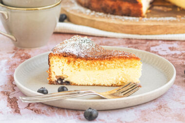 Dreh-dich-um-Kuchen als Stück