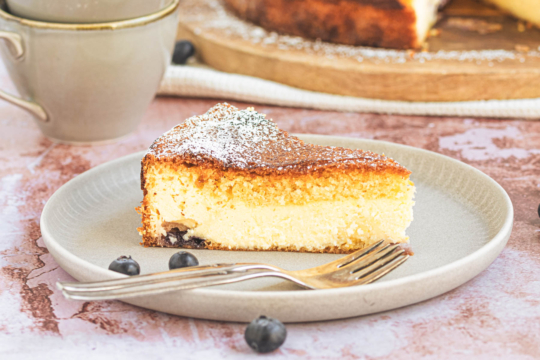 Dreh-dich-um-Kuchen als Stück