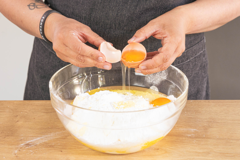 Ei zur Quarkmasse geben