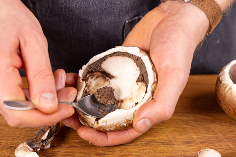 Pilze aushöhlen