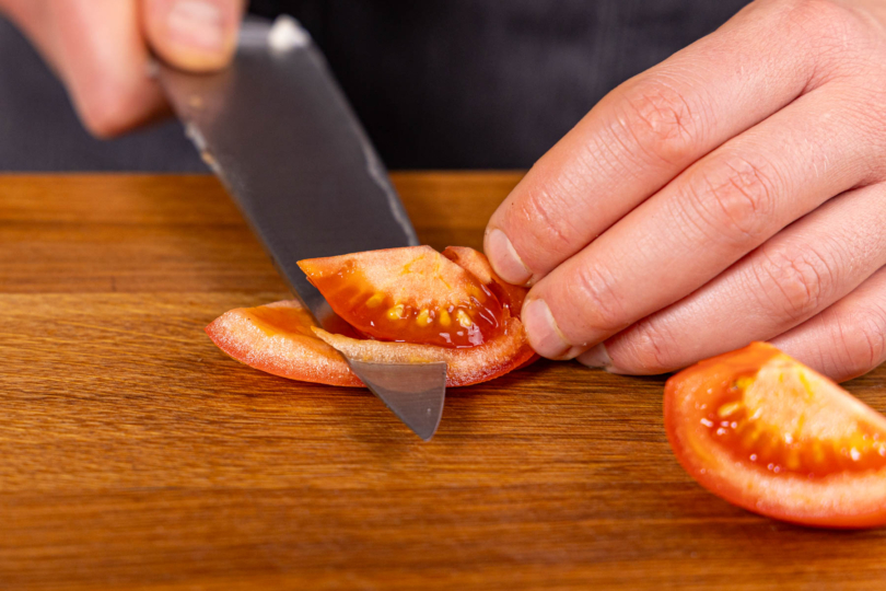 Tomaten filetieren