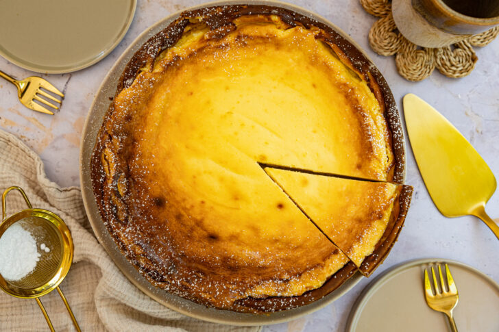 Glutenfreier Käsekuchen ohne Boden