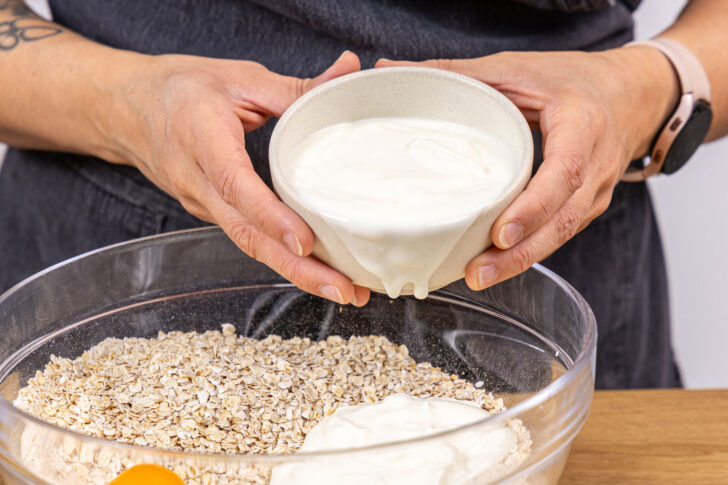 Joghurt dazugeben