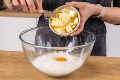 Butter dazugeben