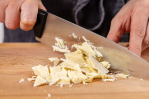 Schokolade klein hacken