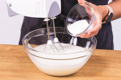Eischnee aufschlagen