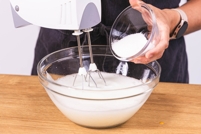 Eischnee aufschlagen