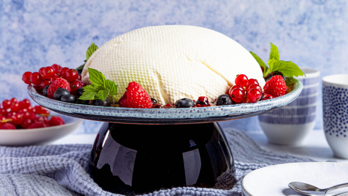 Joghurtbombe mit Quark – cremig & schnittfest
