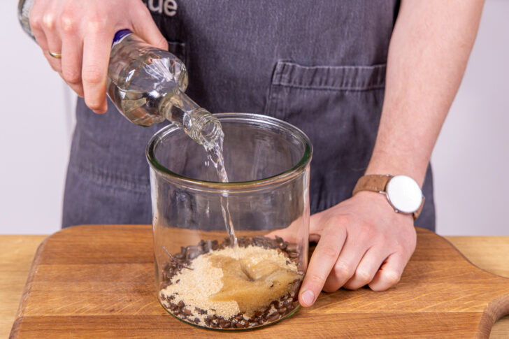 Wodka dazugeben