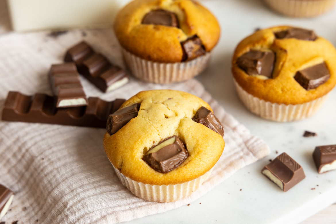 Kinderschokolade-Muffins