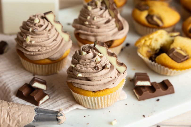 Kinderschokolade-Muffins