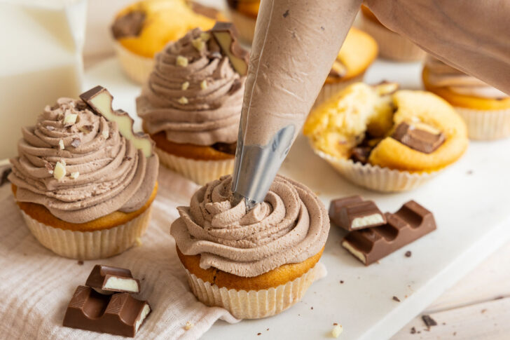 Kinderschokolade-Muffins