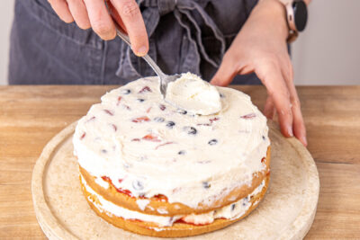 Erneut Creme verstreichen