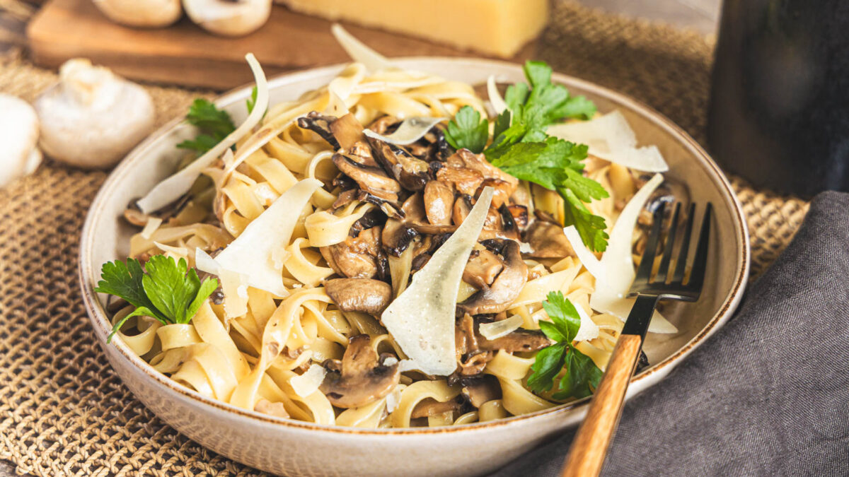 Pasta Funghi Rezept – cremig & einfach köstlich