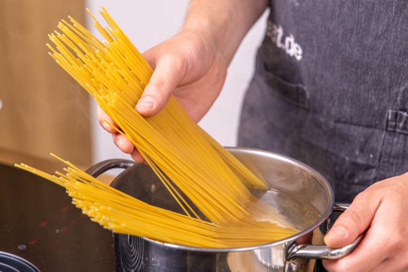 Pasta kochen