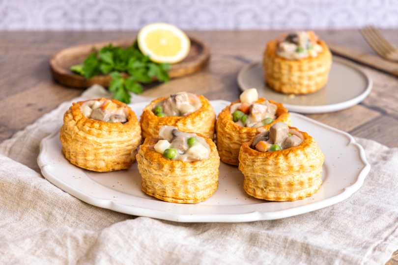 Ragout Fin servieren