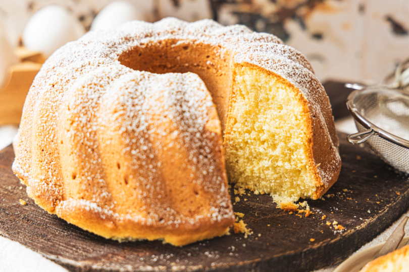 Schneller Rührkuchen nach Omas saftigem Rezept Inneres