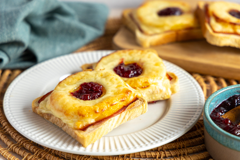 Toast Hawaii im Airfryer