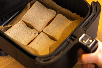 Toast vorbacken