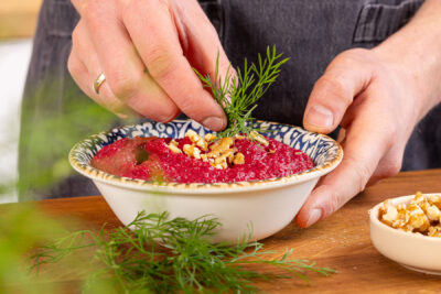 Dill dazugeben