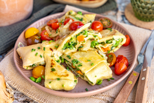 Vegetarische Gemüsemaultaschen