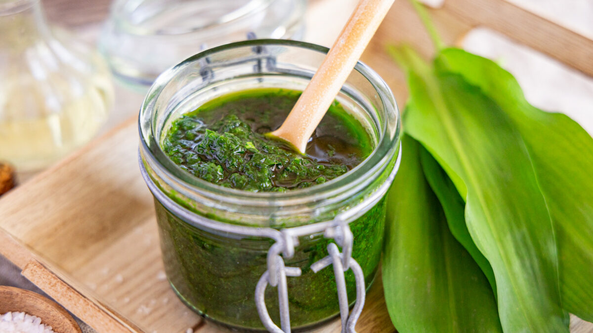 Bärlauchpaste selber machen: schnell & einfach